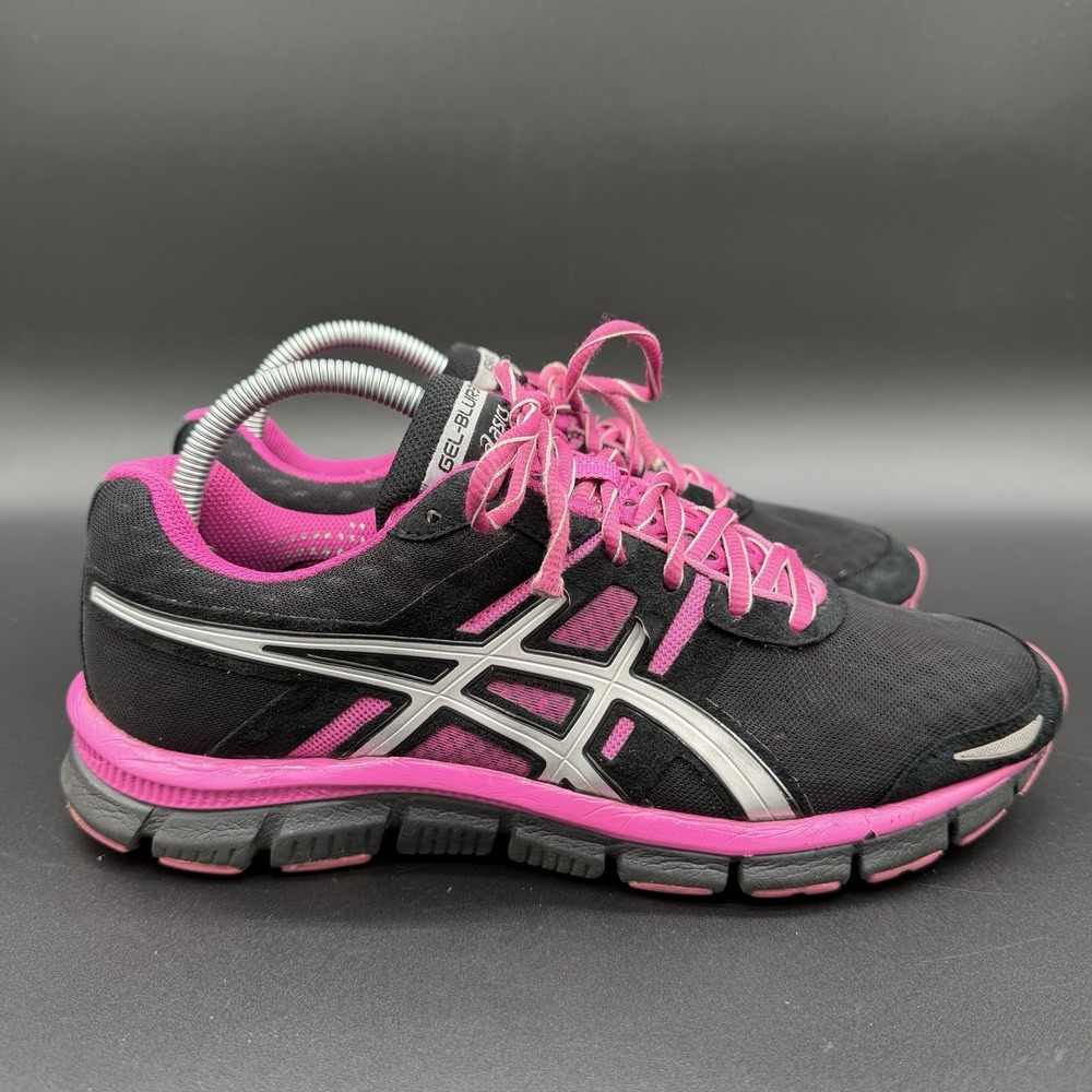 Womens Asics Gel Blur 33 Black Pink T1H8N Size 10